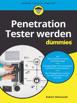 cover image of Penetration Tester werden f&uuml;r Dummies